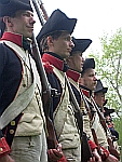 Eight grenadiers - eight different expressions of the face.