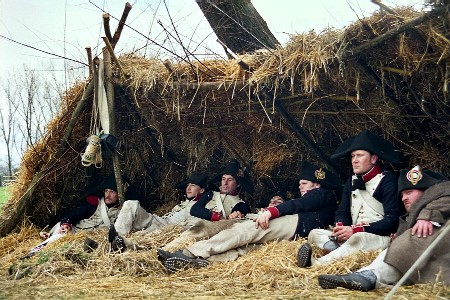 in our hut in Wesel 1806
