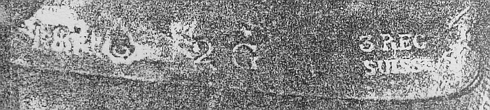 A marking from the year 1816.