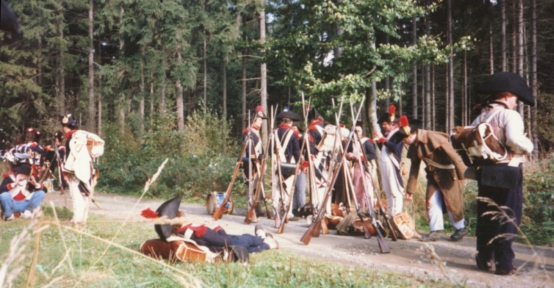 Sur la route de la gloire.